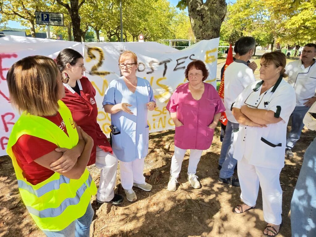 Grève illimitée des agents d’entretien à Chantaco, Saint-Jean-de-Luz, pour de meilleures conditions de travail.