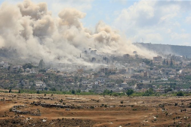 Tactique de la terre brûlée au Sud-Liban entraîne une crise écologique majeure.