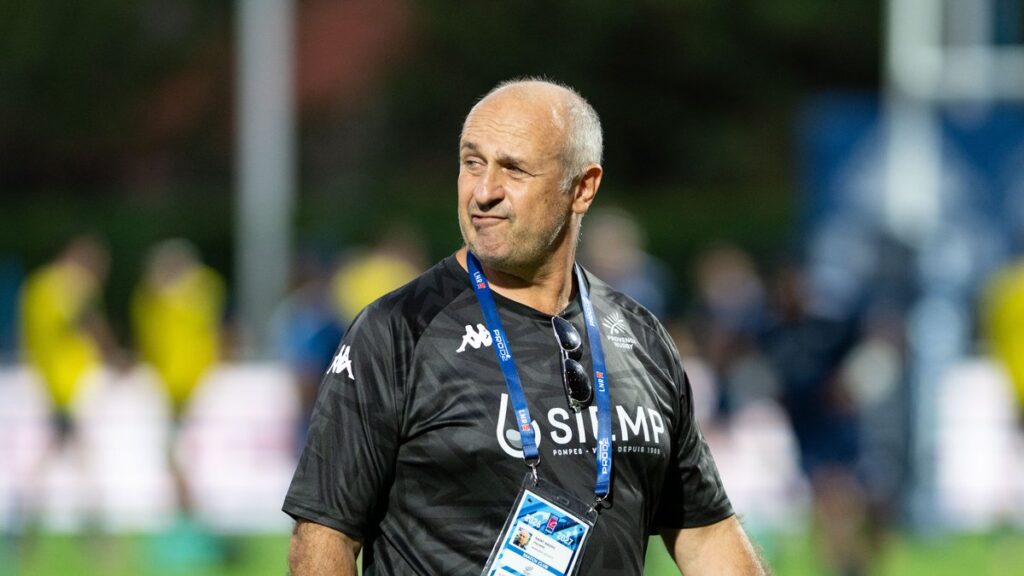 Philippe Saint-André souligne la confiance gagnée après la victoire d’Aix à Colomiers en Pro D2.