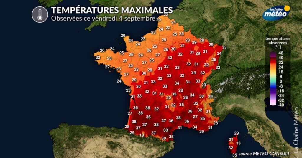 Canicule : l’Aude enregistre 40,8°C, un nouveau record national pour septembre.