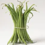 Recette de haricots verts avec vinaigrette pralinée et burrata fumée en France