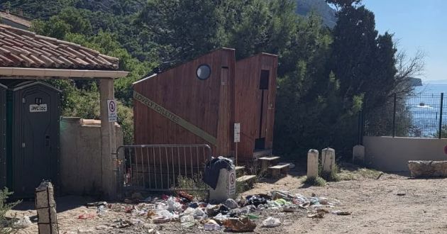 Sormiou : les cabanoniers de Marseille cessent de ramasser les déchets dans le secteur.