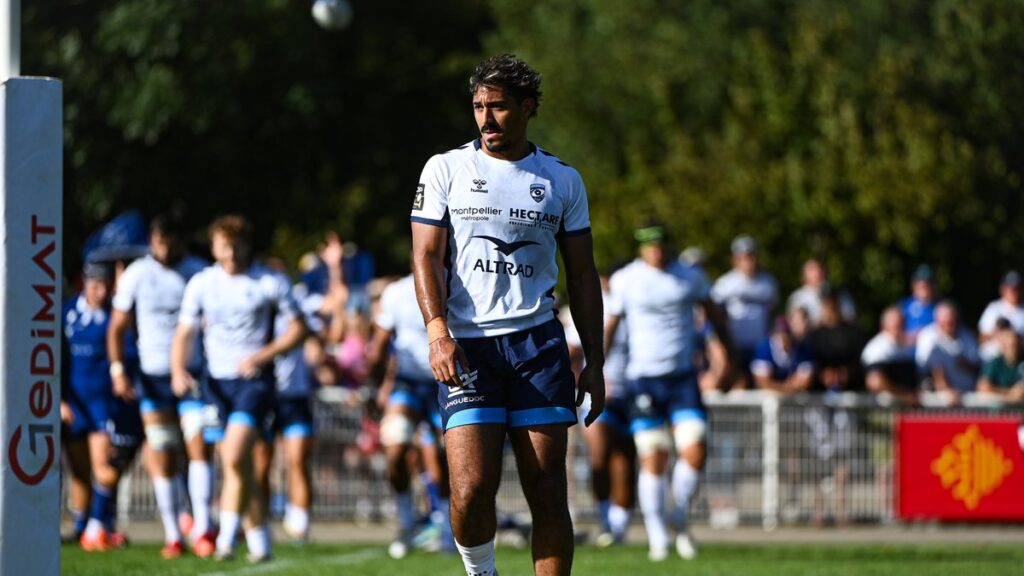 Top 14 : Montpellier aligne Dimitri Delibes face à Pau pour renforcer son triangle arrière.