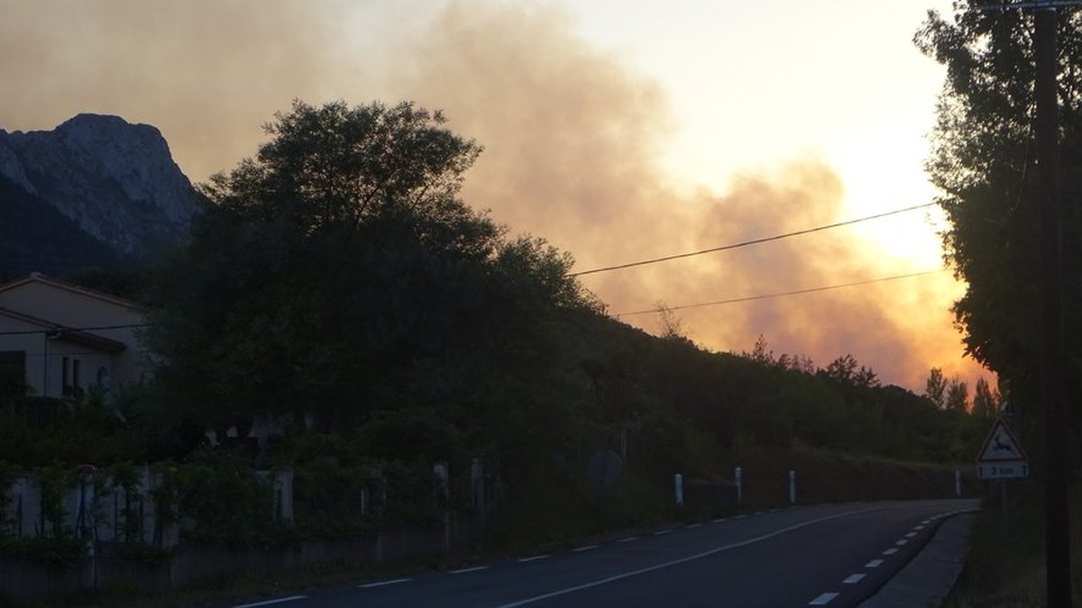 Incendies dans l’Aude : le feu a parcouru 225 hectares, mais ne progresse pas.