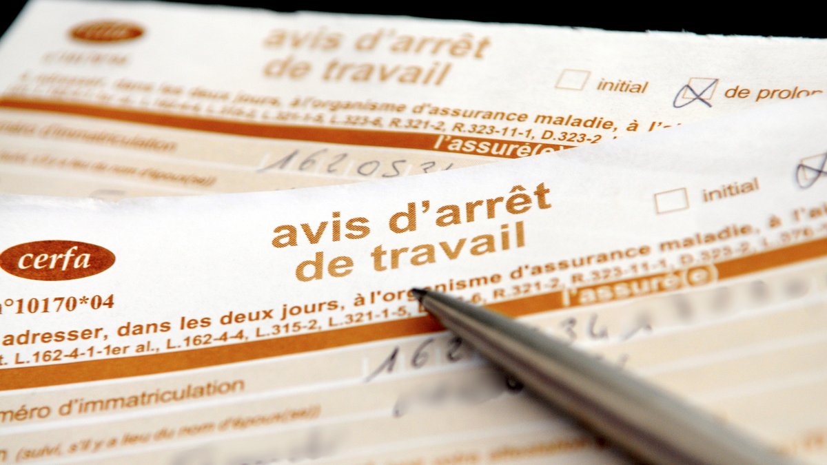 Arrêts de travail : limitation à un an pour certaines affections de longue durée en France