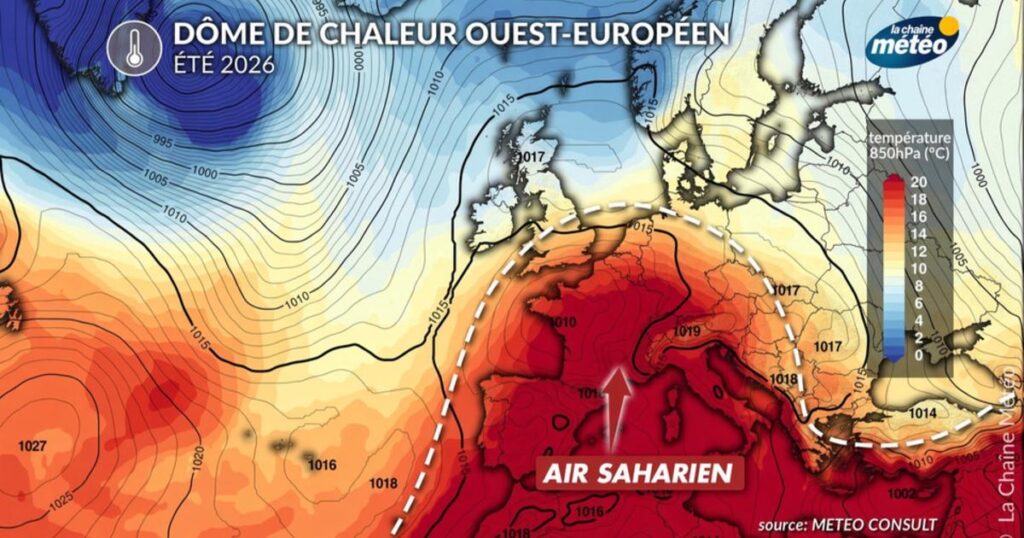 Surchauffe en Europe de l’Ouest : les conséquences climatiques sur l’Est du continent.