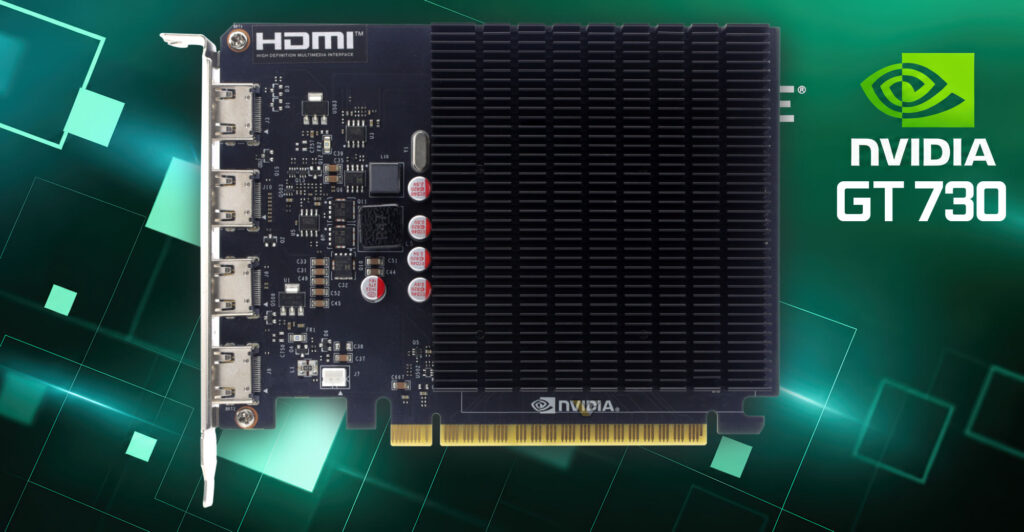 Biostar relance la GeForce GT 730, une carte graphique Nvidia Kepler de 12 ans.