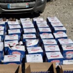 200 litres de vodka découverts dans une voiture volée en panne sur l&rsquo;A7