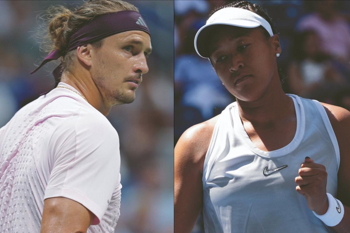US Open : Zverev s’impose, Osaka avance difficilement, Rybakina en forme