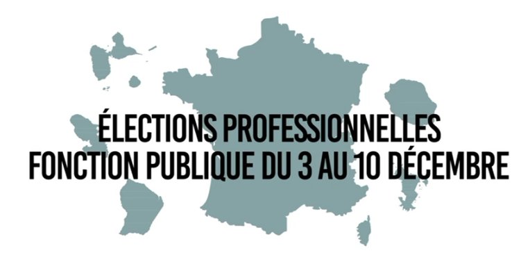Élections professionnelles dans la fonction publique : vote du 3 au 10 décembre 2026.
