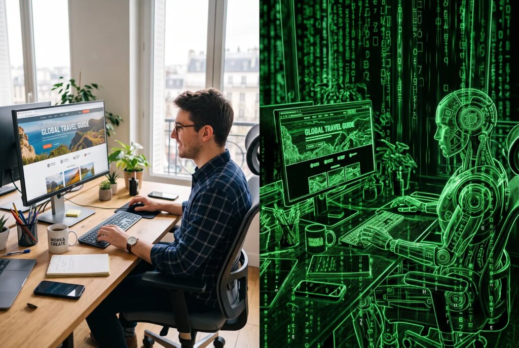 Création de sites web distincts pour humains et IA suscite des débats parmi les experts.