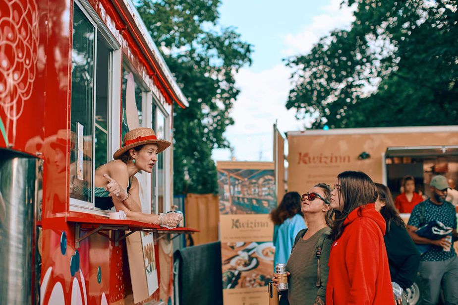 Les Rendez-vous Gourmands au parc Jean-Drapeau rassemblent des producteurs locaux et des chefs.