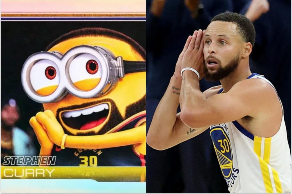 Des stars de la NBA adoptent le style Minions, révélant la tendance des cartes à collectionner aux États-Unis.