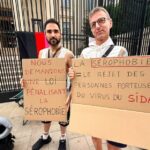 Un Niçois en grève de la faim rencontre la ministre pour dénoncer la sérophobie.