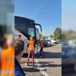 Un chef d&rsquo;entreprise en garde à vue après avoir percuté un salarié gréviste en voiture.