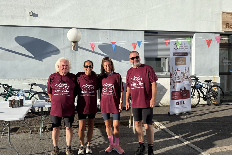 Des cyclistes parcourent 250 km pour financer la recherche contre le cancer dans leur région.