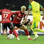 Reims s&rsquo;incline contre Guingamp, Kielt marque pour l&rsquo;EAG.