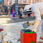 Un essaim d’abeilles perturbe la circulation à Strasbourg, un tramway apiculteur intervient.