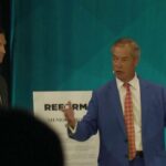 Jordan Bardella rencontre Nigel Farage pour discuter des valeurs communes au sein de l&rsquo;UE.