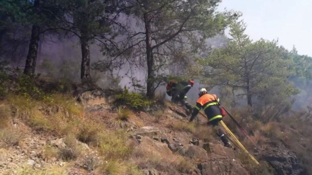 Aude : 225 hectares brûlés, 350 pompiers engagés dans l’extinction des feux.
