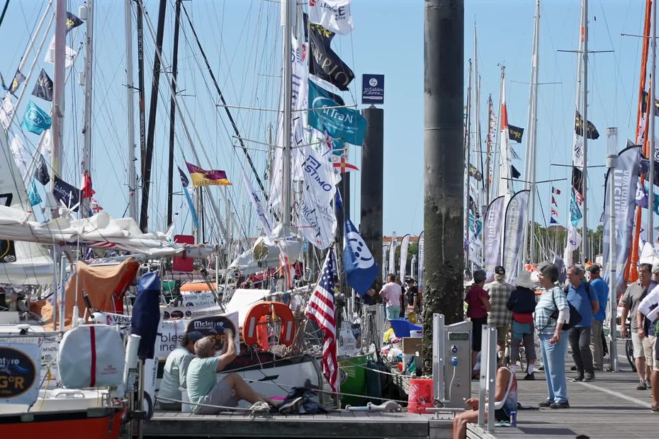 Départ de la Golden Globe Race aux Sables d’Olonne, un favori se démarque.