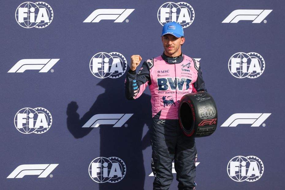 Pierre Gasly, pilote français, prend la pole position au Grand Prix d’Italie en F1.