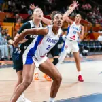 Marième Badiane, joueuse de basket, vise la reconnaissance avant le quart de finale de l&rsquo;équipe de France.