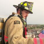 343 ascensions du beffroi en hommage aux pompiers décédés lors du 11 septembre 2001