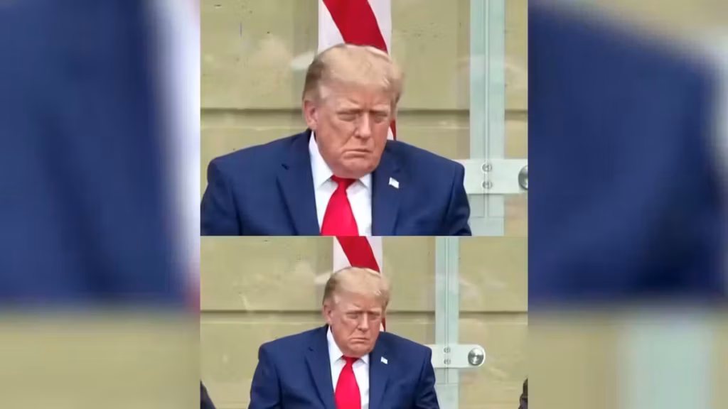 Trump semble s’endormir lors de la cérémonie du 11 septembre, suscitant des critiques.