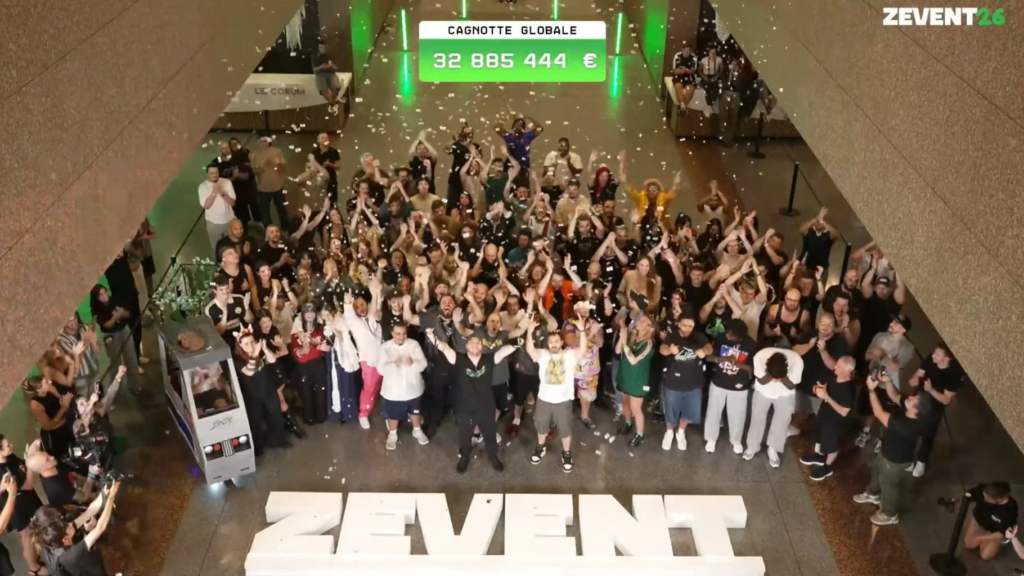 Le ZEvent récolte près de 33 millions d’euros, établissant un nouveau record.
