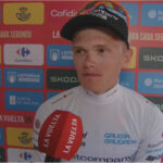 Oscar Onley déclare ne pas avoir eu les jambes pour suivre le peloton à la Vuelta.