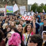 Manifestations en Saxe-Anhalt contre la montée de l&rsquo;extrême droite en Allemagne