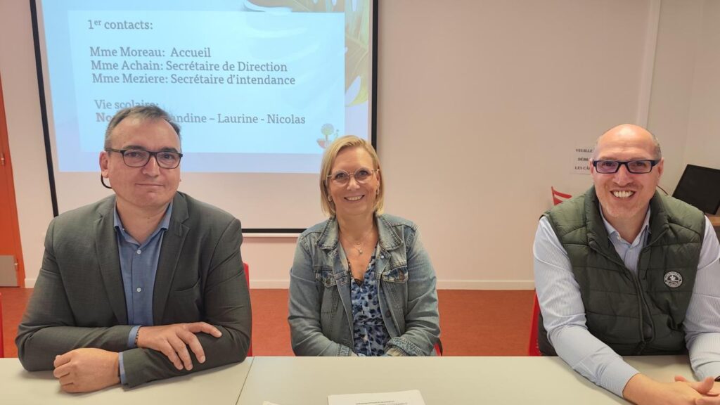 Le collège Jean-Rostand de Sains-du-Nord accueille un nouveau principal.