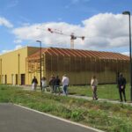 Le collège de Dourges inaugure un nouveau dojo pour les activités sportives des élèves.