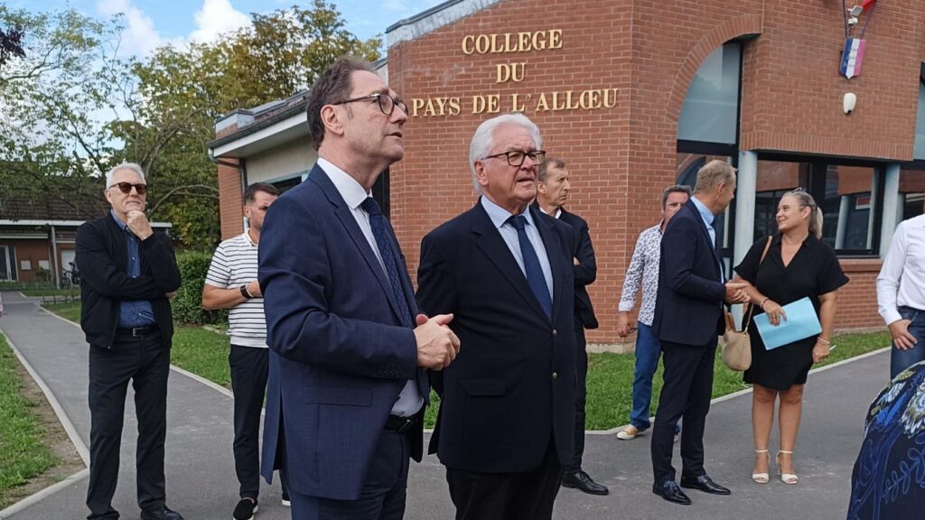 Le Département investit 9 millions d’euros dans le collège du Pays de l’Allœu à Laventie.