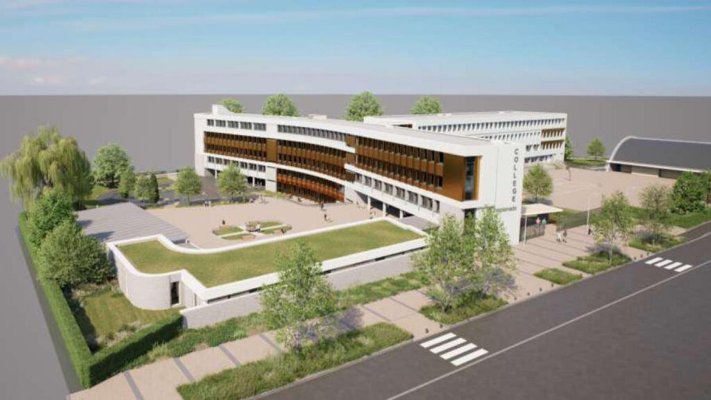 Le collège de l’Esplanade à Saint-Omer va bénéficier de travaux de rénovation.