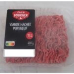 Viande hachée pur bœuf 15%MG
