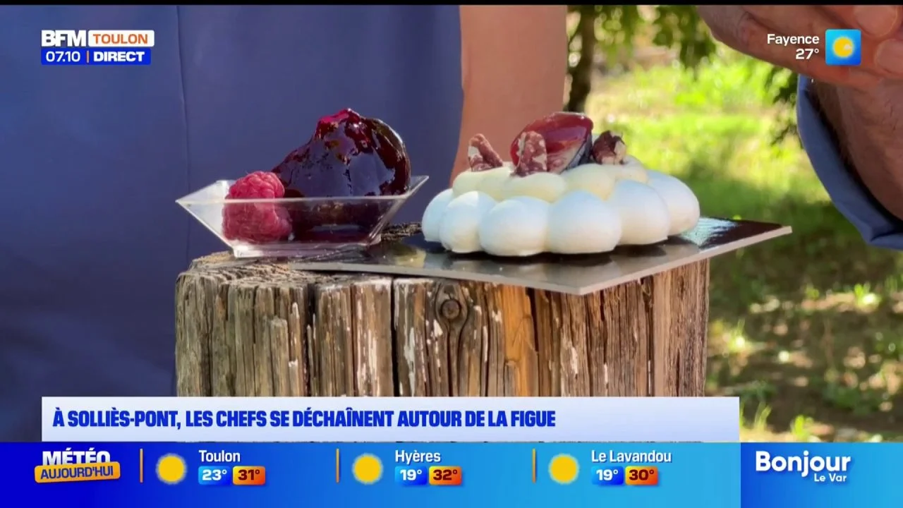 Solliès-Pont : des chefs locaux mettent à l’honneur la figue dans leurs créations culinaires