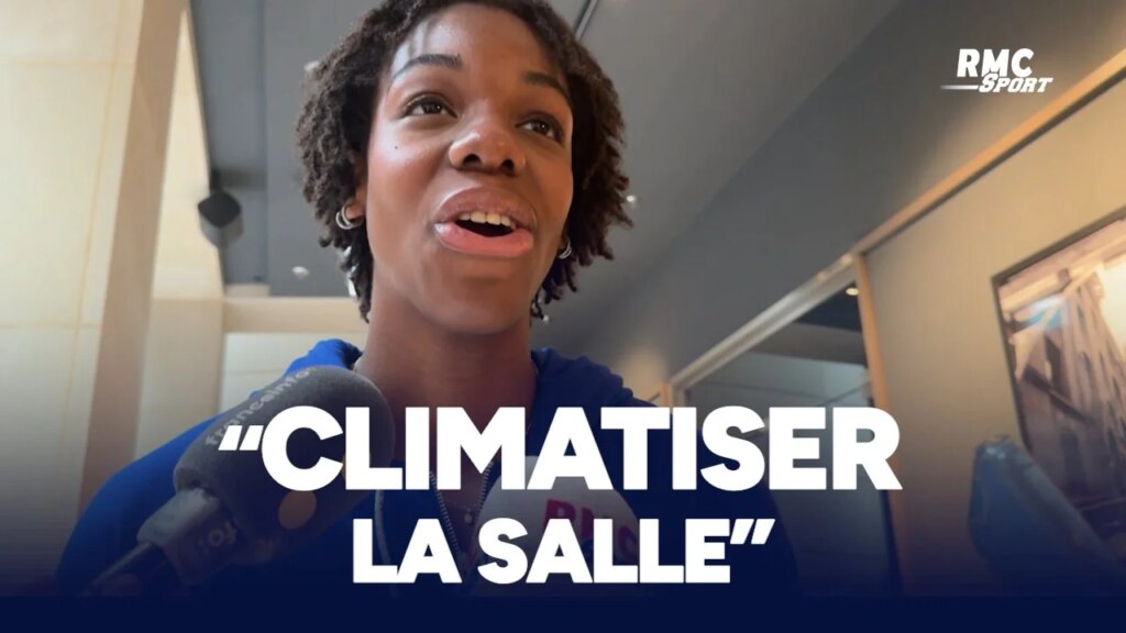 Dominique Malonga propose de « climatiser » la salle de basket en Allemagne.