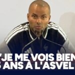 Tony Parker évoque un avenir de 15 ans à l’ASVEL dans le basket français.
