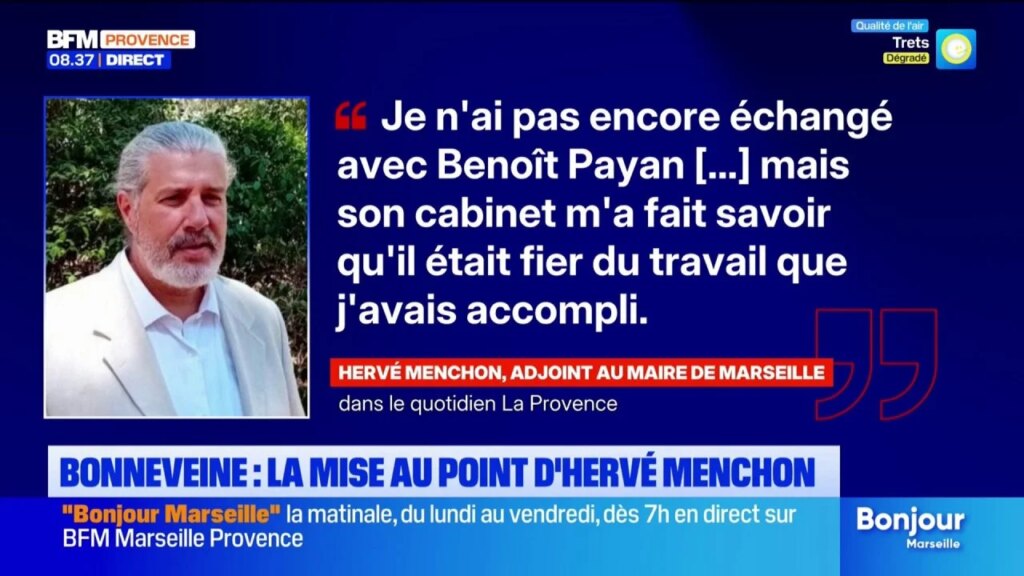 Bonneveine : Hervé Menchon clarifie les circonstances de l’abattage des arbres