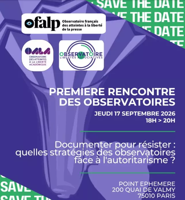 Rencontre des Observatoires : enjeux de la documentation pour la résistance en France