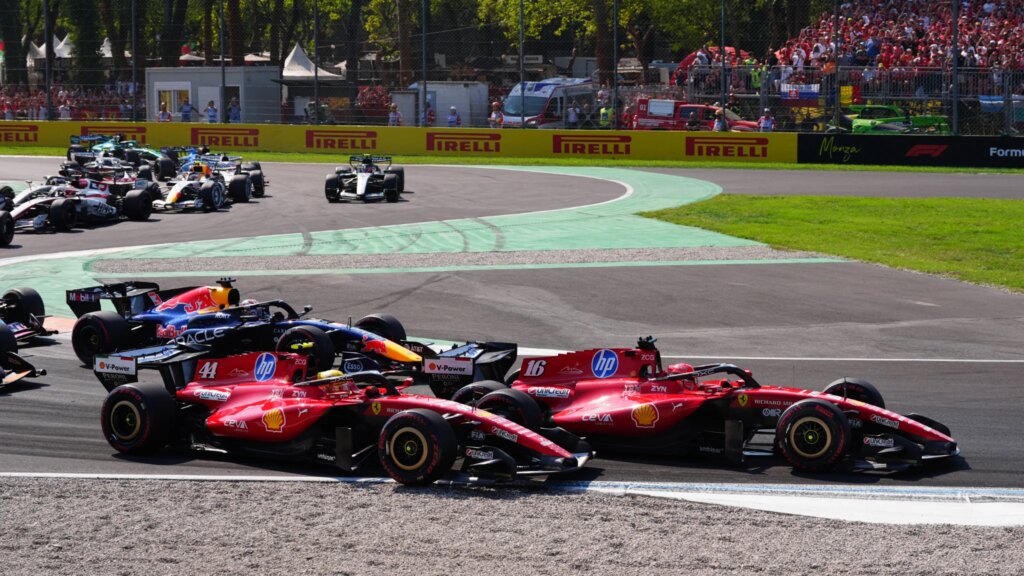F1 : Hamilton devance son coéquipier, Leclerc victime d’un crash au GP d’Italie