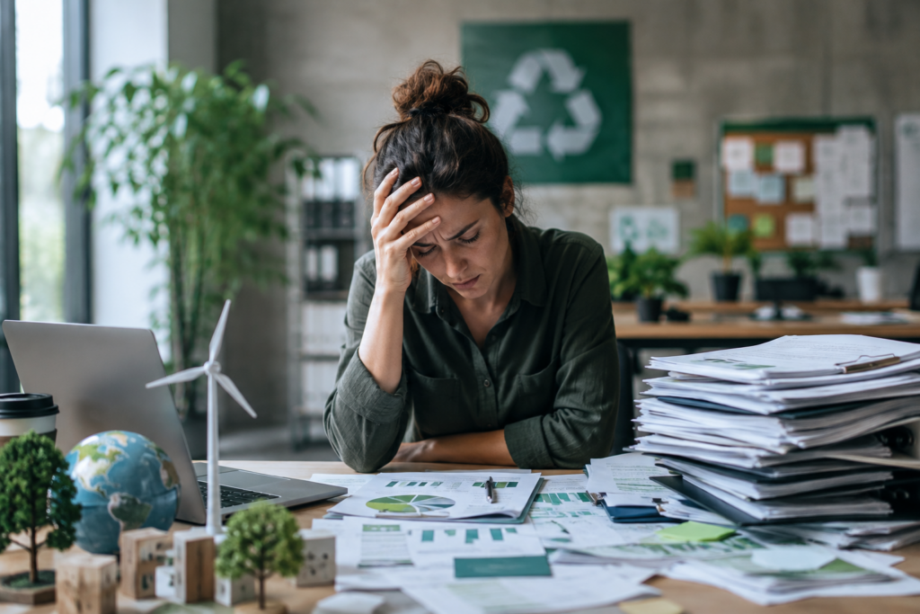 RSE : des professionnels de l’environnement signalent un soutien en déclin et des ressources insuffisantes.