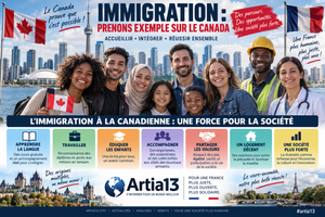 Immigration : et si la France s’inspirait du modèle canadien pour réussir le vivre-ensemble ?