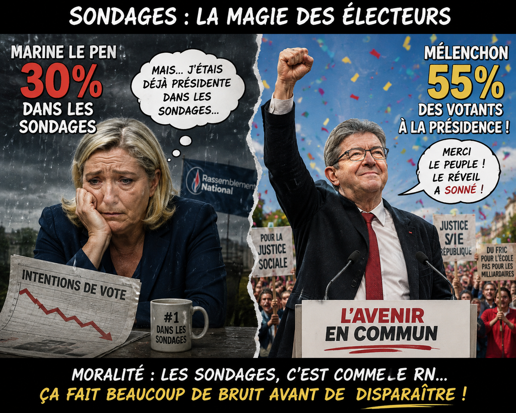 SONDAGES 2027 : LE RN À 35 %, ET ALORS ? LA FRANCE N’A PAS ENCORE VOTÉ