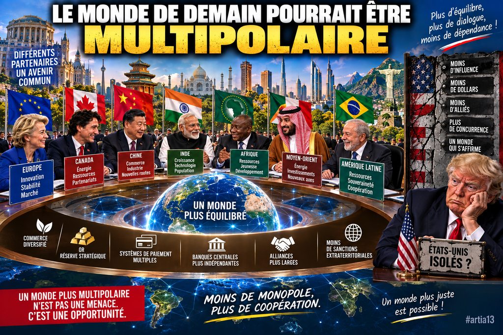 LE MONDE DE DEMAIN POURRAIT ÊTRE MULTIPOLAIRE