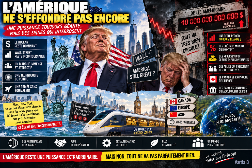 L'AMÉRIQUE NE S'EFFONDRE PAS ENCORE