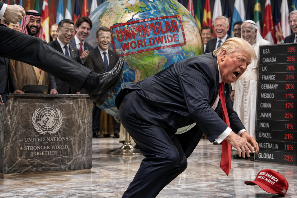 Donald Trump : le président que le monde ne veut plus voir