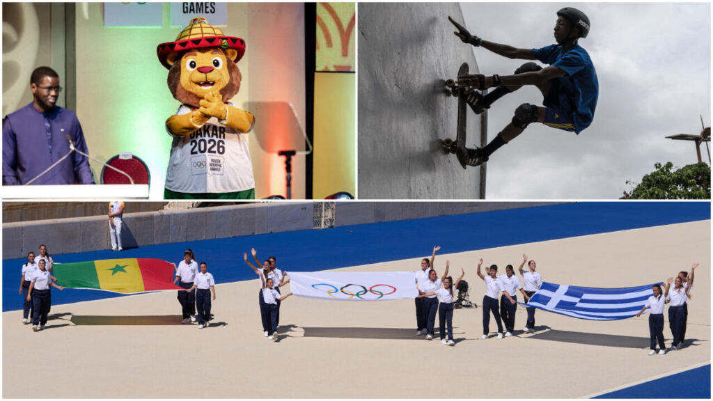 Arrivée de la flamme olympique au Sénégal, dernière étape avant les JOJ 2026